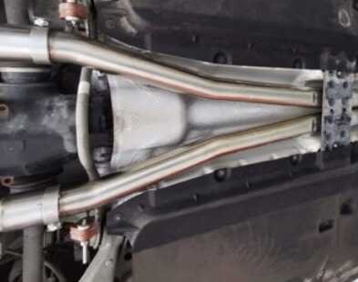 Middle pipes without muffler